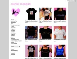 joannathangiah.storenvy.com screenshot