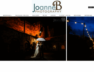 joannebphotography.co.uk screenshot