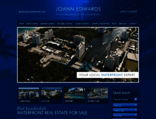 joannedwards.com screenshot