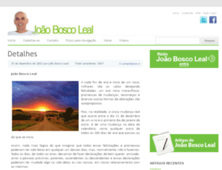 joaoboscoleal.com.br screenshot
