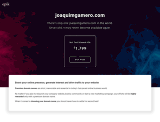 joaquimgamero.com screenshot