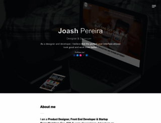 joashpereira.com screenshot