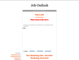 job-outlook.blogspot.com screenshot