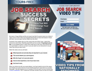 job-search-success-secrets.com screenshot