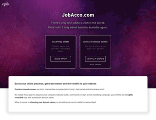 jobacco.com screenshot