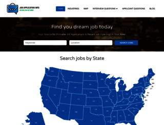 jobapplicationinfo.com screenshot