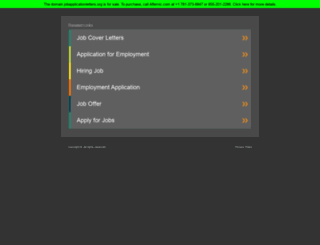 jobapplicationletters.org screenshot