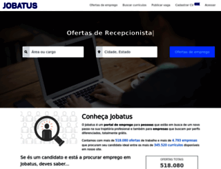 jobatus.com.br screenshot