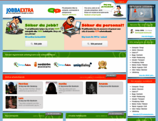 jobbaextra.se screenshot