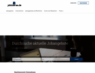 jobboerse.de screenshot