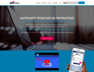 jobcast.net screenshot
