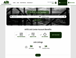 jobcenter.aatb.org screenshot