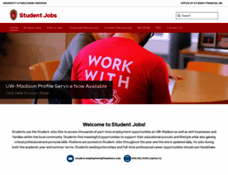 jobcenter.wisc.edu screenshot