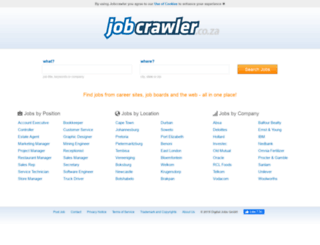 jobcrawler.co.za screenshot
