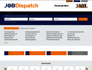 jobdispatch.com.au screenshot