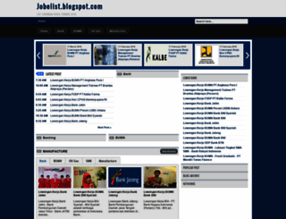 jobelist.blogspot.com screenshot