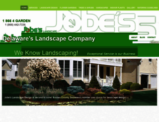 jobeslandscape.com screenshot