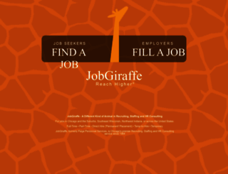 jobgiraffe.com screenshot