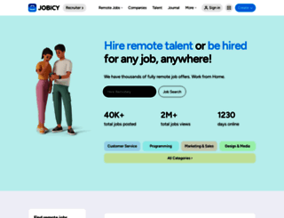 jobicy.com screenshot