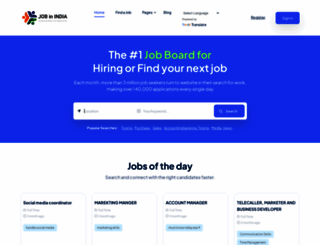 jobindia.co screenshot
