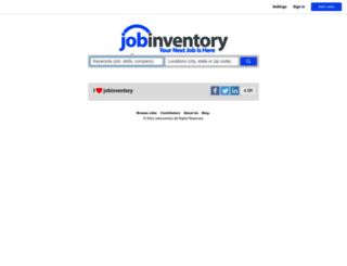 jobinventory.com screenshot