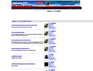 jobiz.bestmonde.com screenshot
