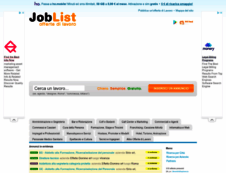 joblist.it screenshot
