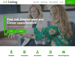 joblisting.com screenshot