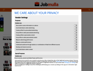 jobmulla.com screenshot