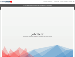jobntic.fr screenshot