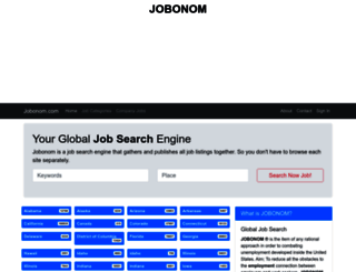 jobonom.com screenshot