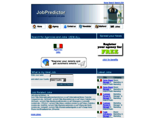 jobpredictor.com screenshot
