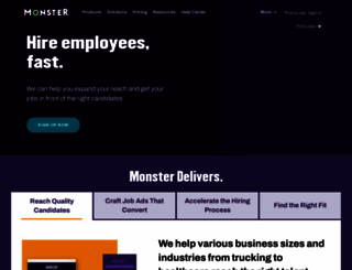 jobprofiles.monster.com screenshot
