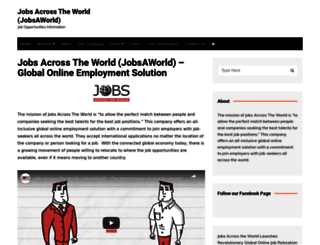 jobs-acrosstheworld.com screenshot