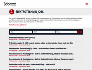 jobs-elektrotechnik.ch screenshot