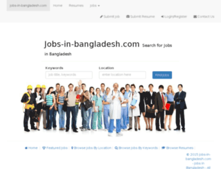 jobs-in-bangladesh.com screenshot