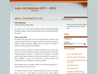 jobs-openings.indianhotjobs.com screenshot