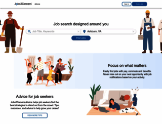 jobs-to-careers.com screenshot