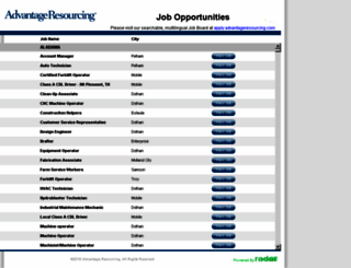 jobs.advantagestaffingjobs.com screenshot