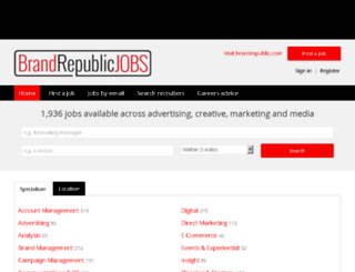 jobs.brandrepublic.com screenshot