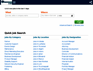 jobs.careerindia.com screenshot