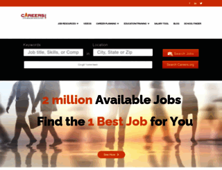 jobs.careers.org screenshot