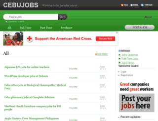 jobs.cebunetwork.com screenshot