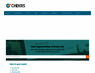 jobs.chekrs.com screenshot