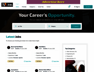 jobs.co.ug screenshot