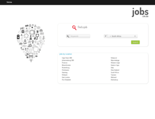 jobs.co.za screenshot