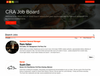 jobs.corestaurant.org screenshot