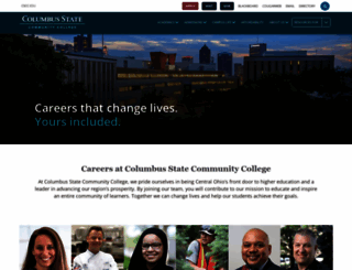 jobs.cscc.edu screenshot