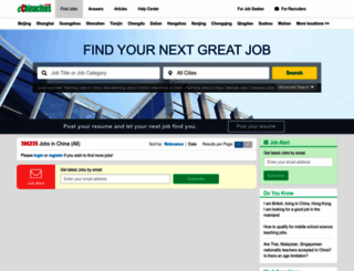 jobs.echinacities.com screenshot