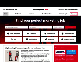 jobs.econsultancy.com screenshot